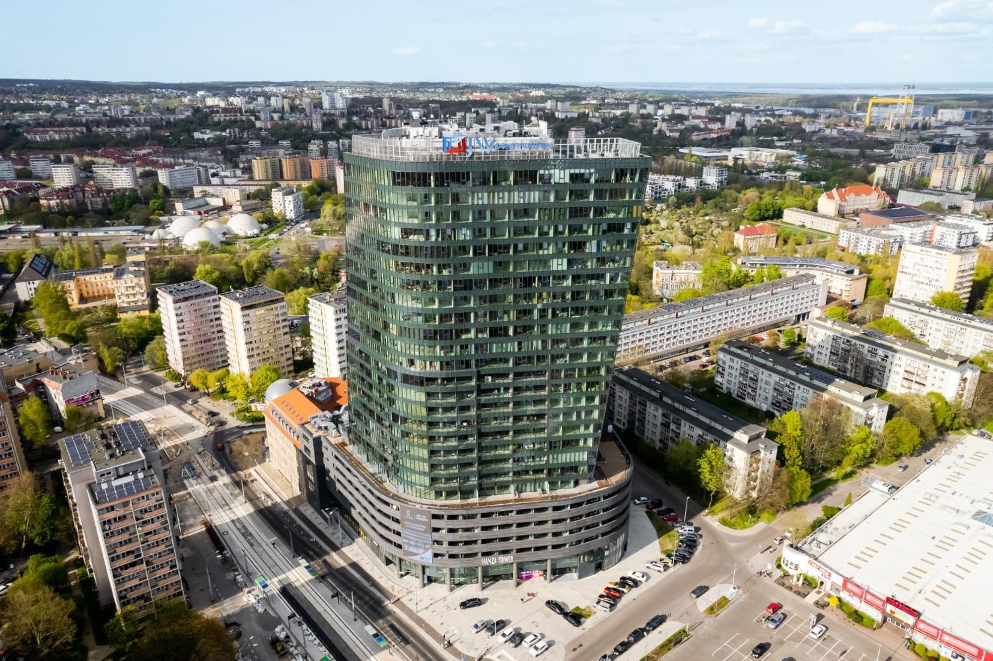 Hanza Tower Apartment No 628 - 6Th Floor, Balcony, Swimming Pool Szczecin Exterior foto